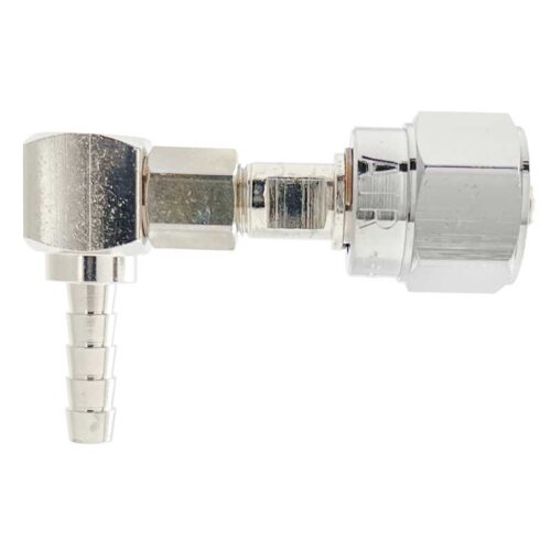 Precision Medical DISS Female Hex Nut - Air, 0216