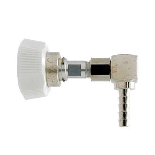 Precision Medical DISS Female Hand Tight - Vacuum, 0318
