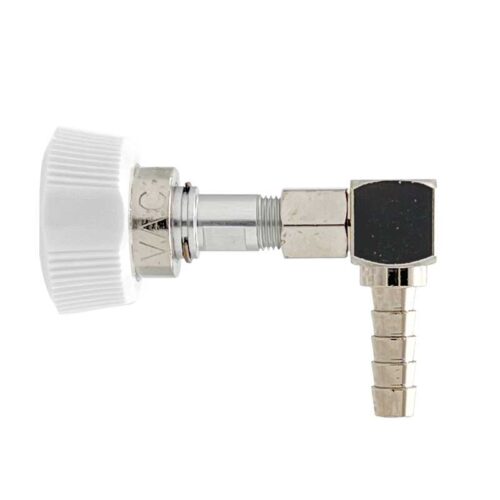 Precision Medical DISS Female Hand Tight - Vacuum, 0318