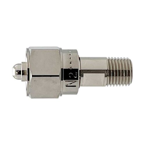 Precision Medical DISS Female Hex Nut - Nitrogen, 0516