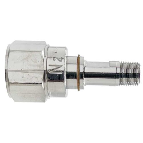 Precision Medical DISS Female Hex Nut - Nitrogen, 0516