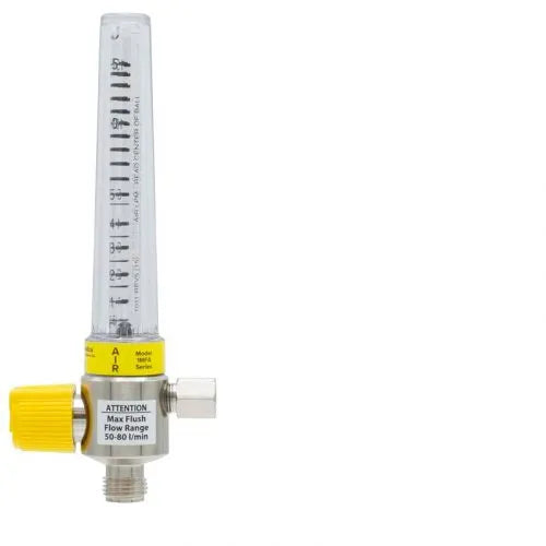 Precision Medical Air Chrome Flowmeter, 1MFA Series, 15LPM, 1MFA2001