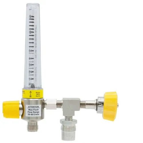 Precision Medical Air Chrome Flowmeter, 1MFA Series, 15LPM, 1MFA2003