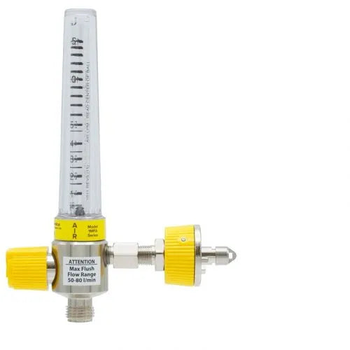 Precision Medical Air Chrome Flowmeter, 1MFA Series, 15LPM, 1MFA2005