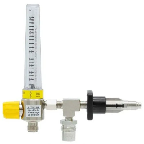 Precision Medical Air Chrome Flowmeter, 1MFA Series, 15LPM, 1MFA200M