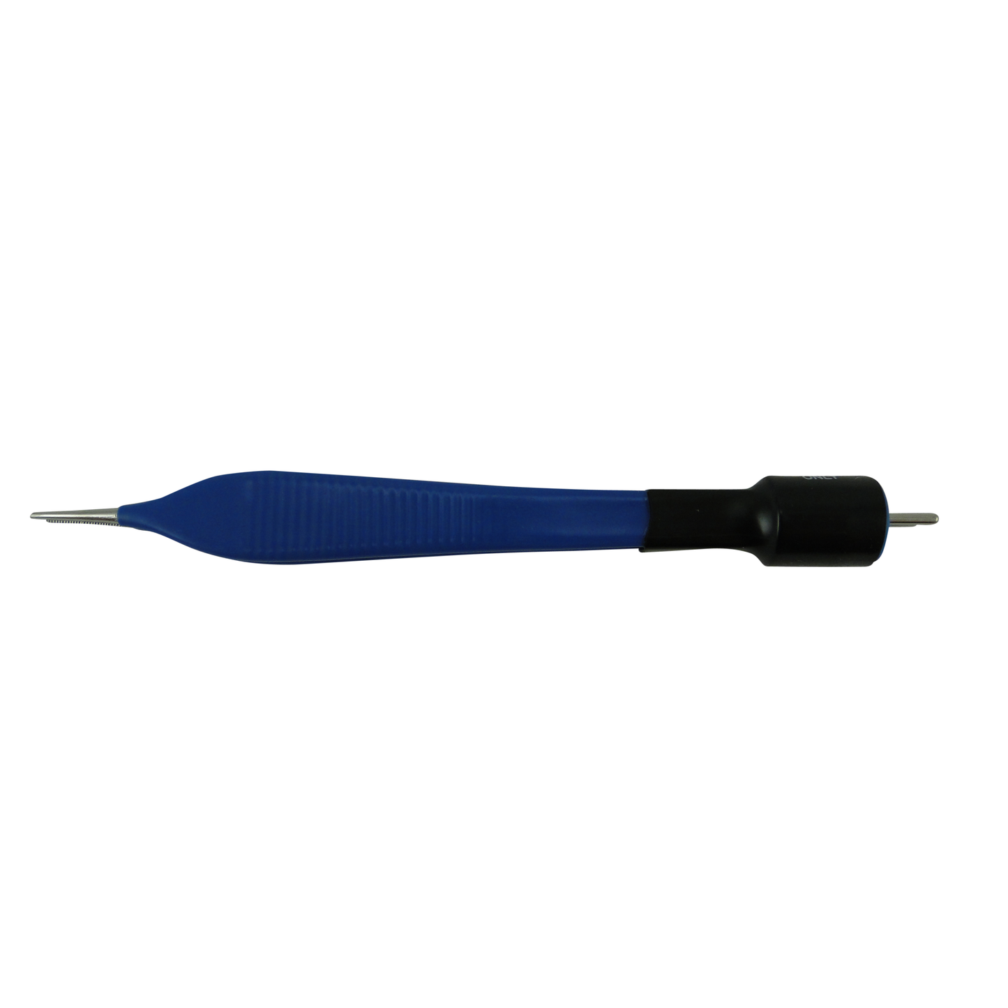 Olsen Bipolar Forceps; Adson; Insulated; Serrated; Straight; 1.0 mm Tips; 5 in; 127 mm; Single Use; (10/bx), 20-1080I