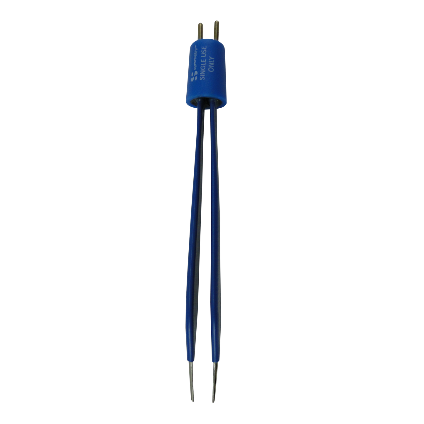 Olsen Bipolar Forceps Kit; Adson; Olsen Standard Twin Pin Cord & Surgiwipe; Insulated; Serrated; Straight; 1.0 mm Tips; 5 in; 127 mm; Single Use; (10/bx), 20-1080KI