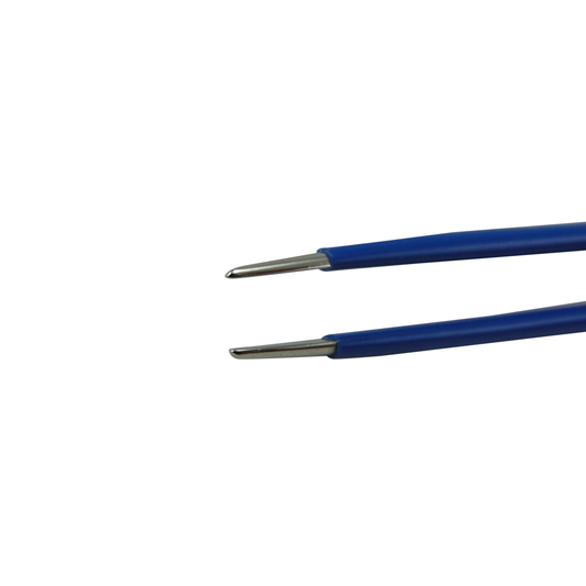 Olsen Bipolar Forceps Kit; Semkin; Olsen Standard Twin Pin Cord & Surgiwipe; Insulated; Smooth; Straight; 1.0 mm Tips; 5 1/2 in; 140 mm; Single Use; (10/bx), 20-1190KI