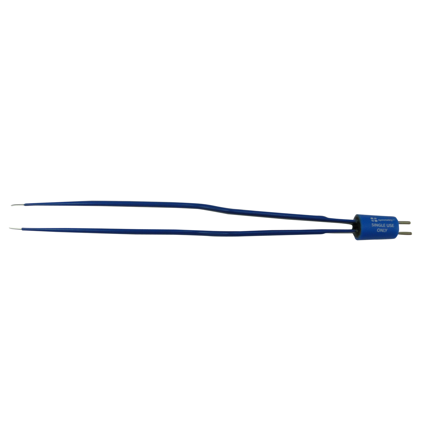 Olsen Bipolar Forceps Kit; Olsen Standard Twin Pin Cord & Surgiwipe; Bayonet; Insulated; Smooth; Straight; 1.0 mm Tips; 8 1/4 in; 210 mm; Single Use; (10/bx), 20-1440KI