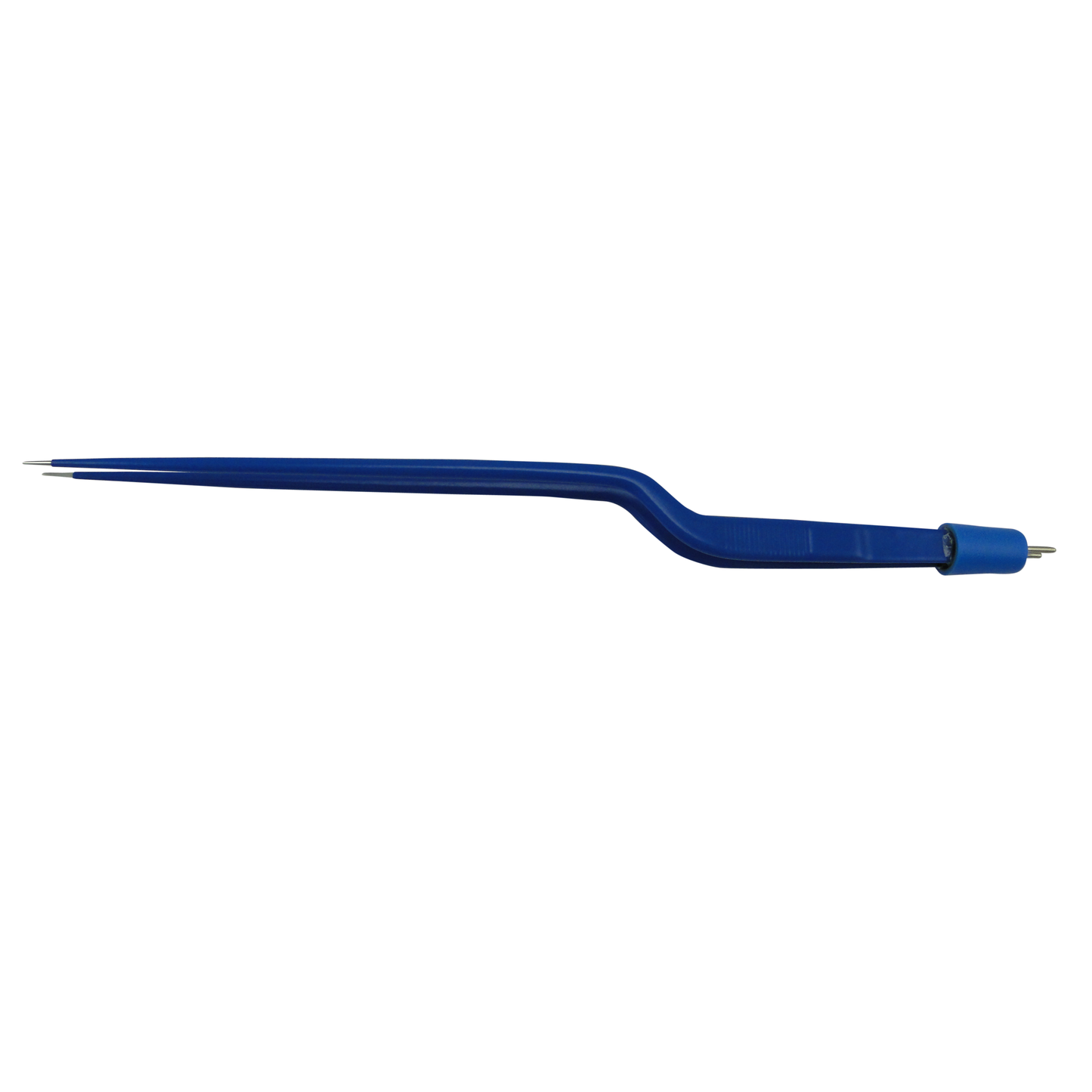 Olsen Bipolar Forceps; Bayonet; Insulated; Smooth; Straight; 1.0 mm Tips; 10 1/2 in; 267 mm; Single Use; (10/bx), 20-1480I