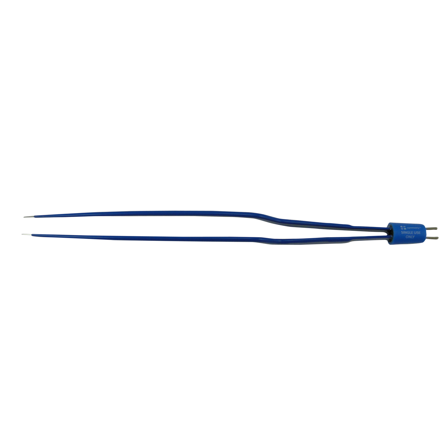Olsen Bipolar Forceps; Bayonet; Insulated; Smooth; Straight; 1.0 mm Tips; 10 1/2 in; 267 mm; Single Use; (10/bx), 20-1480I