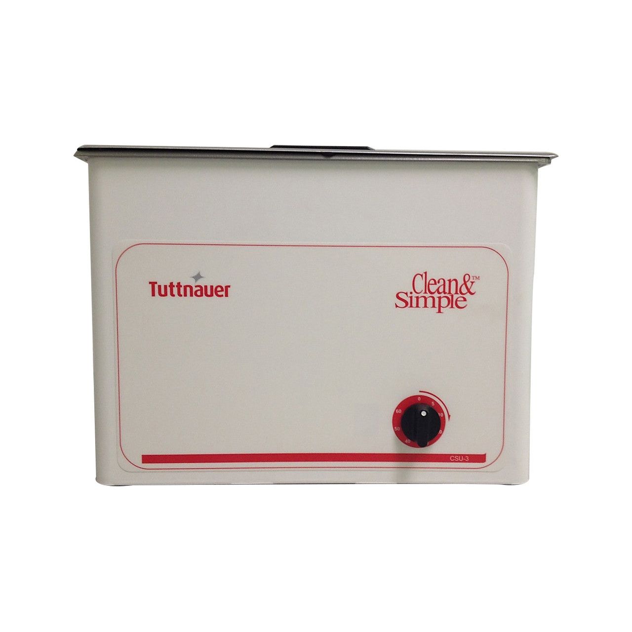 Tuttnauer Clean and Simple Ultrasonic Cleaner, 3 Gallon with Basket - CSU3BK