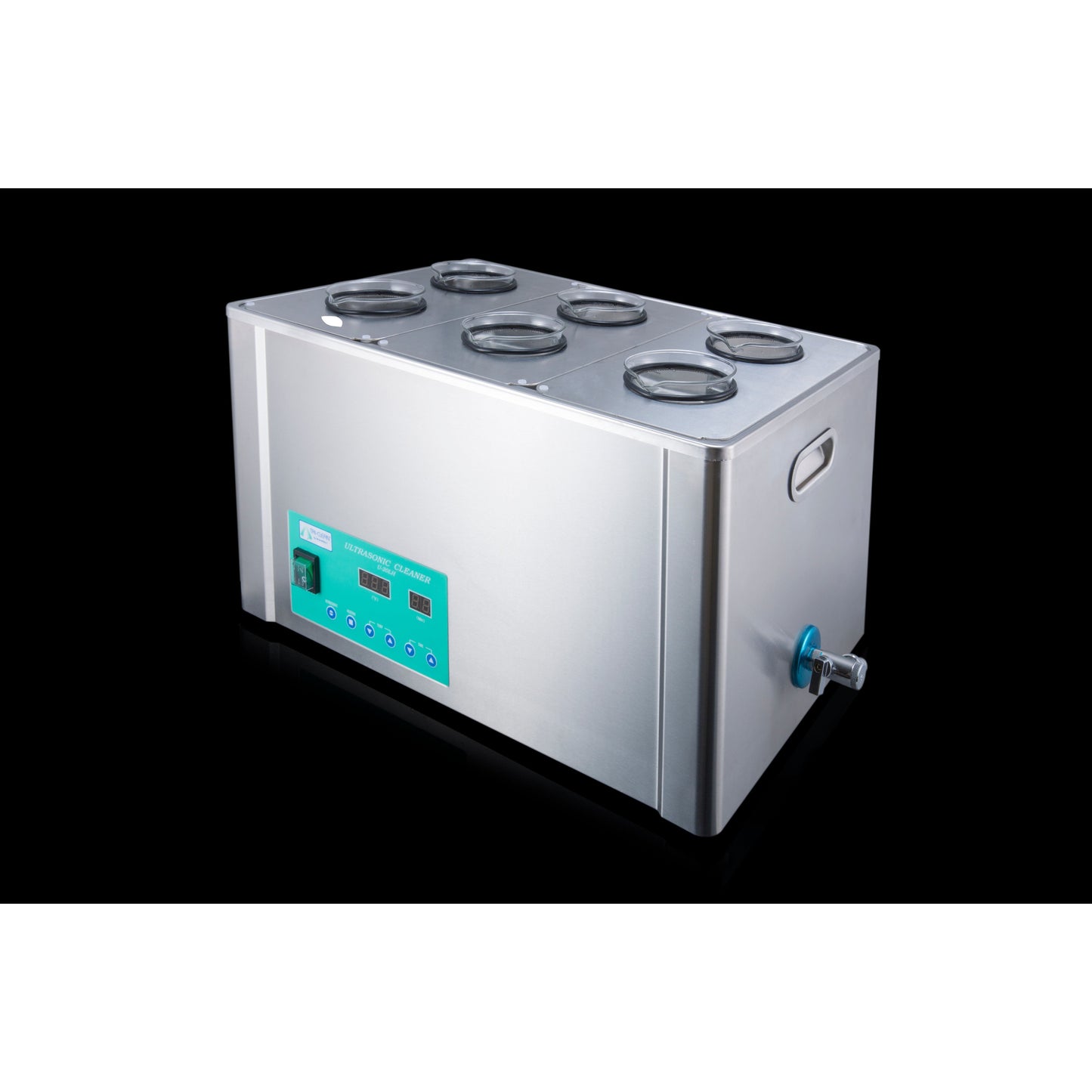 Ultrasonic Cleaner, stainless steel, w/heat & basket, 5.06gal/20L (Tabletop), U-20LH