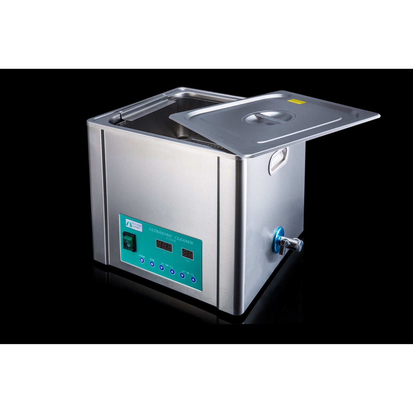 BRANDMAX ULTRASONIC CLEANERS with Heat, SS, 13 Liter, 3.43 gallon, U-13LH