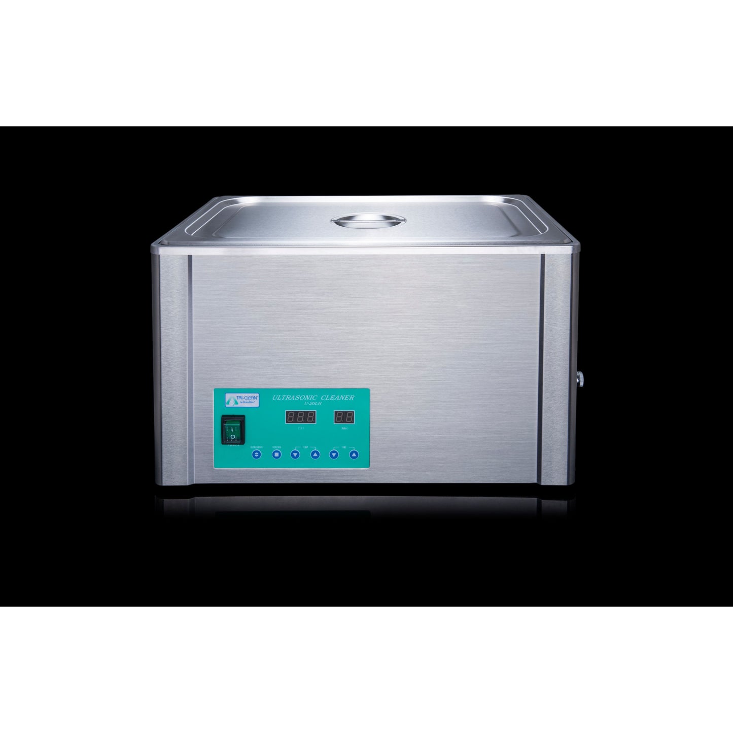 Ultrasonic Cleaner, stainless steel, w/heat & basket, 5.06gal/20L (Tabletop), U-20LH