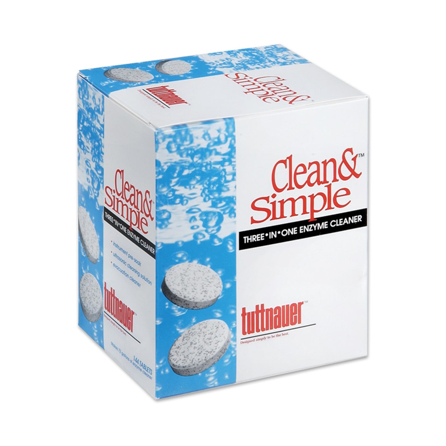 Tuttnauer Ultrasonic / Enzymatic Solution Clean & Simple Tablet Part - CS0144