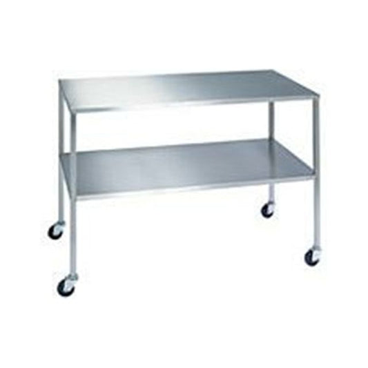 Stainless Steel Instrument Table with Undershelf, EEV-1267