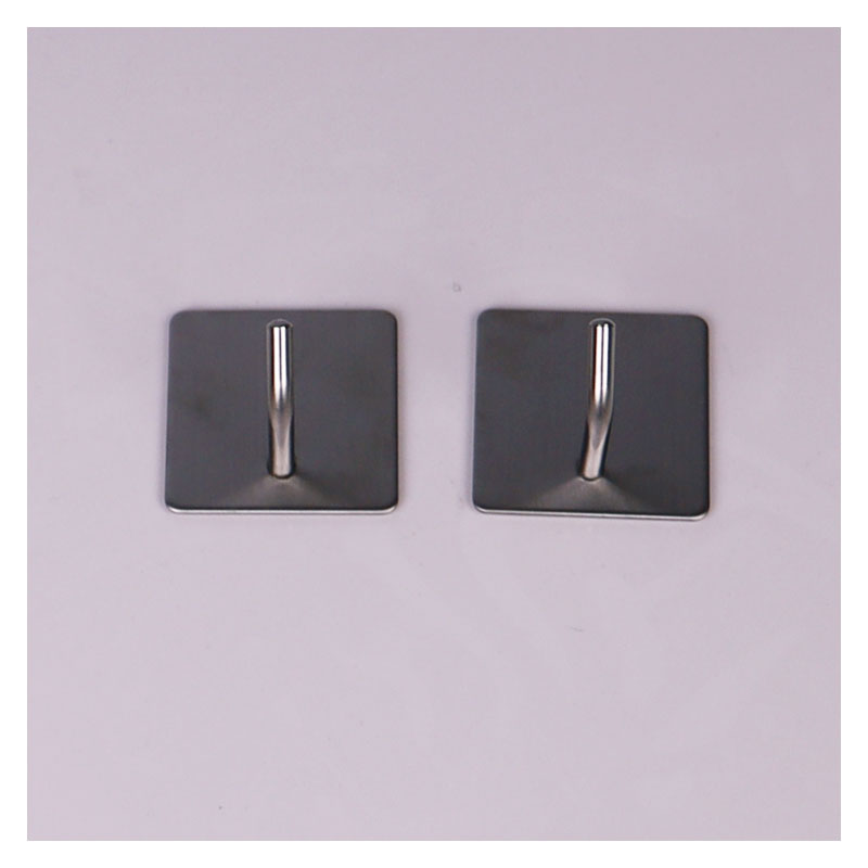 Waterloo Self-Adhesive Chrome Hooks, Set of Two, ABH-2