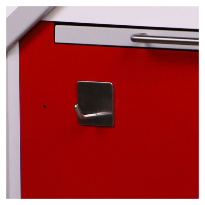 Waterloo Self-Adhesive Chrome Hooks, Set of Two, ABH-2