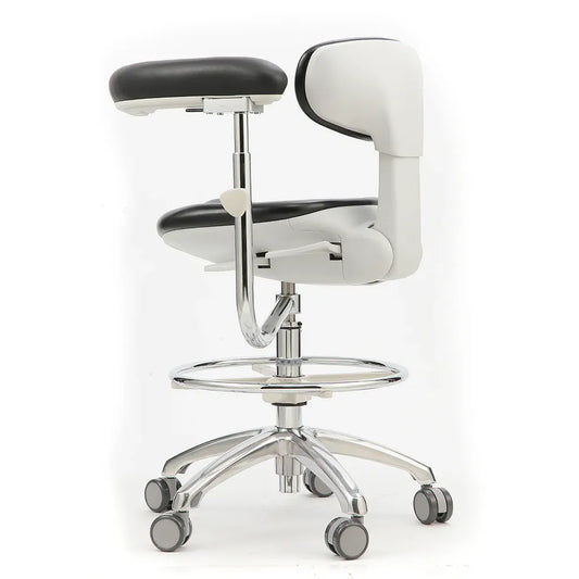 Crown Seating Aurora C140A Modern Assistant Stool (Beige ABS), C140A