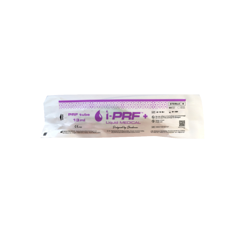 Dr. Choukron Plastic I-PRF+ Tubes for Liquid PRF (Sterile)- Box of 24, PRF-I-PRF