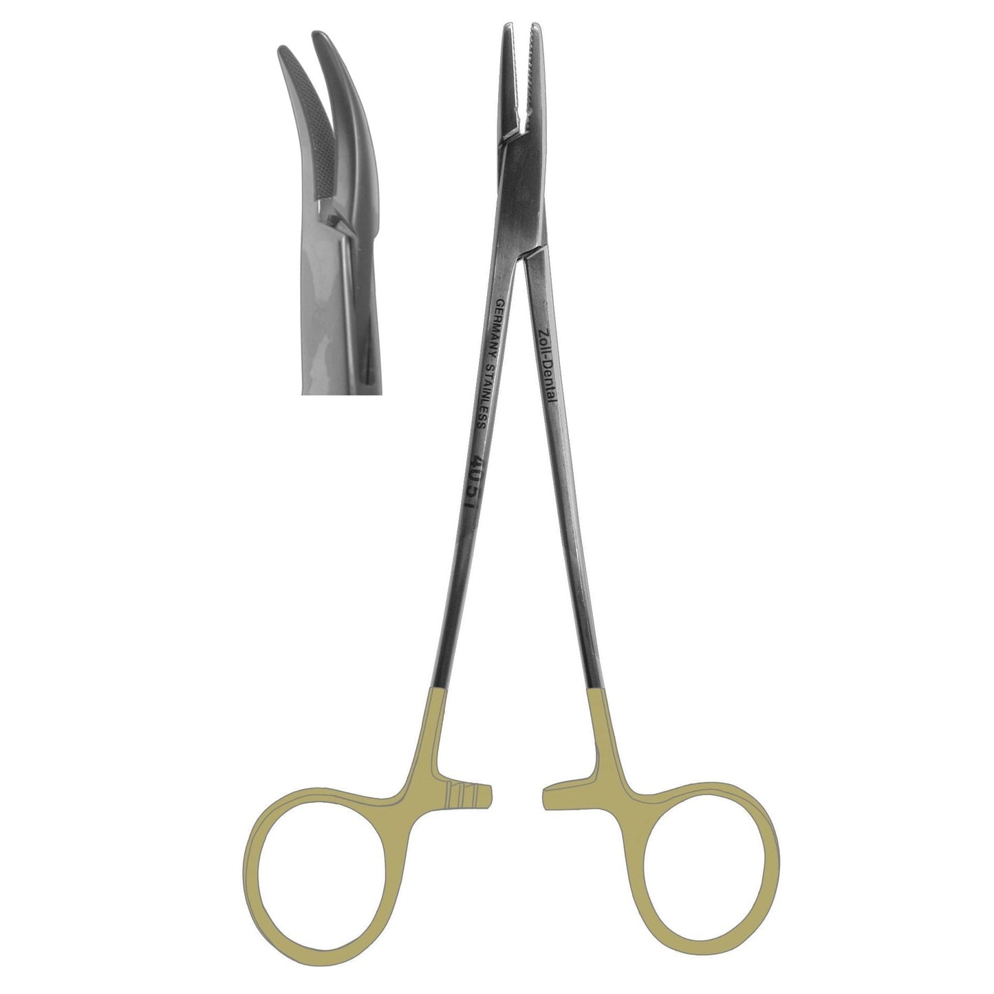 Needle Holder, Crile-Wood Curved 15.0cm (Z-4075)