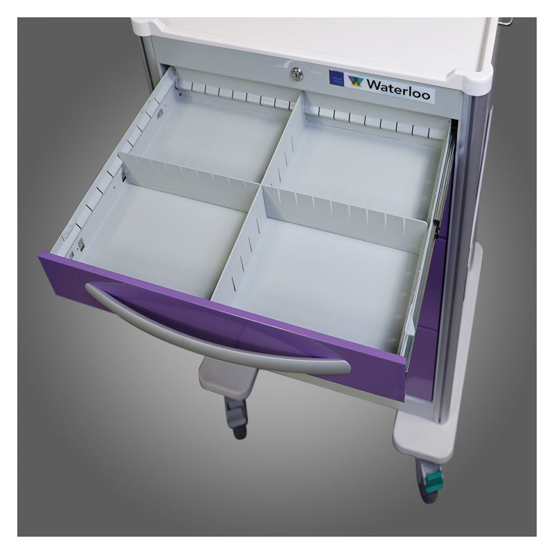 Waterloo Divider set for 3" Slim Aluminum Med Jr Drawers Only, DIV-AJ3