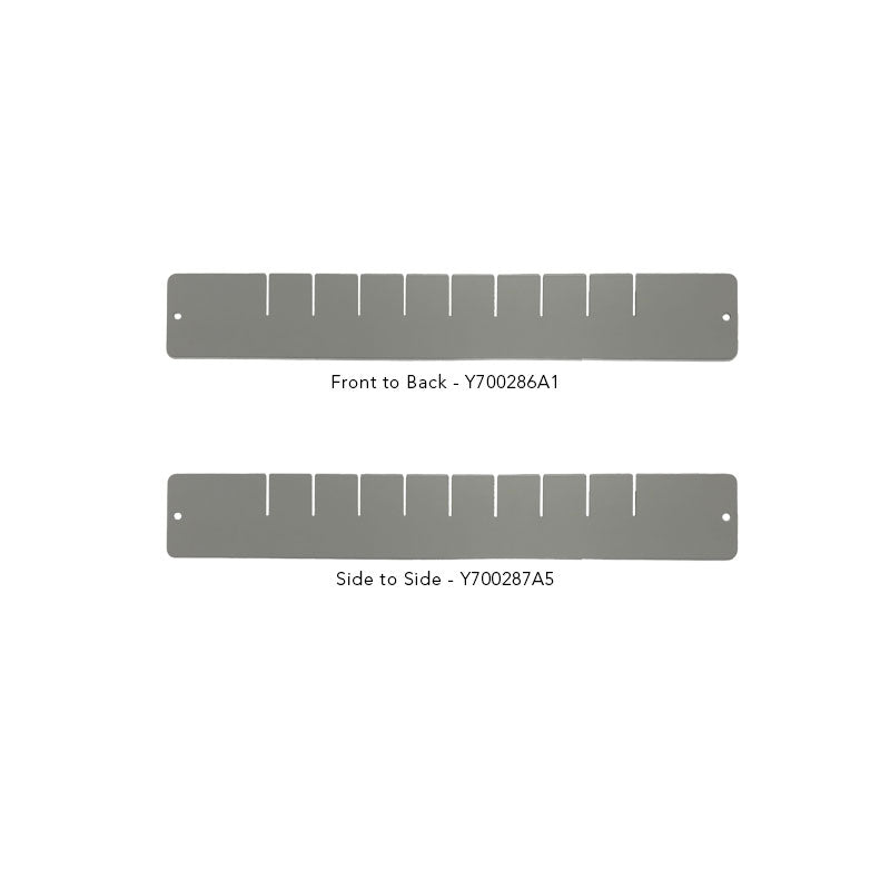 Waterloo Divider set for 3" Slim Aluminum Med Jr Drawers Only, DIV-AJ3