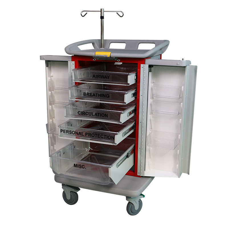 Waterloo Instant Access Emergency Cart ER2000, ER2000-R