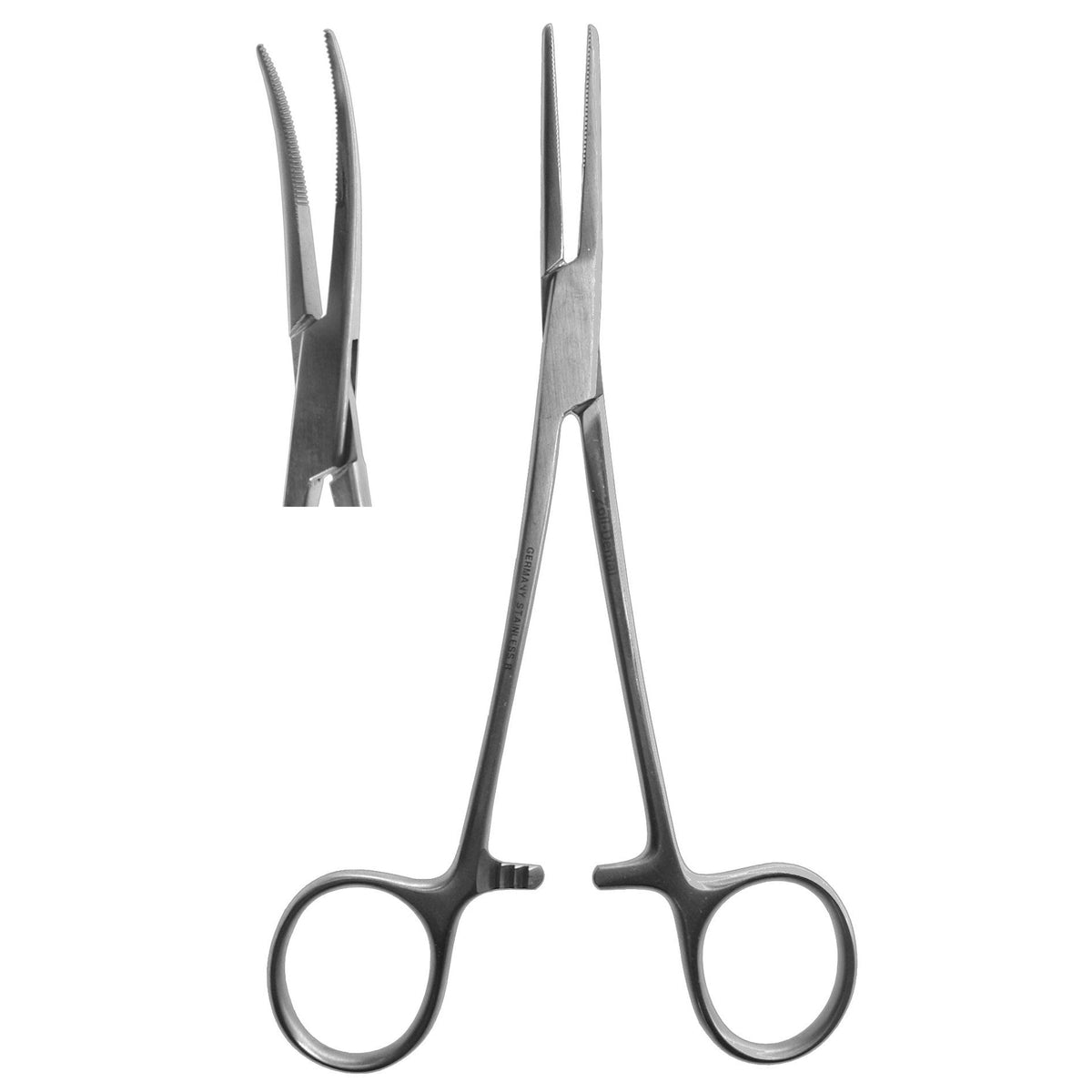 Hemostat, Kelly-Rankin Curved 16cm/6.25" (Z-4646)