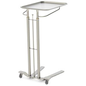 Mayo Stand, Dual Post, Thumb Operated, 25" X 20" Tray, MYO-3002