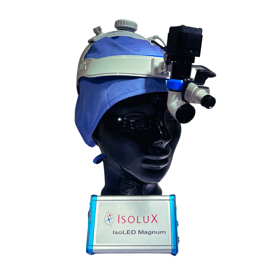 IsoLED Flex I clinical light w/ mounted proCam XS, IL-2501 + IL-2507