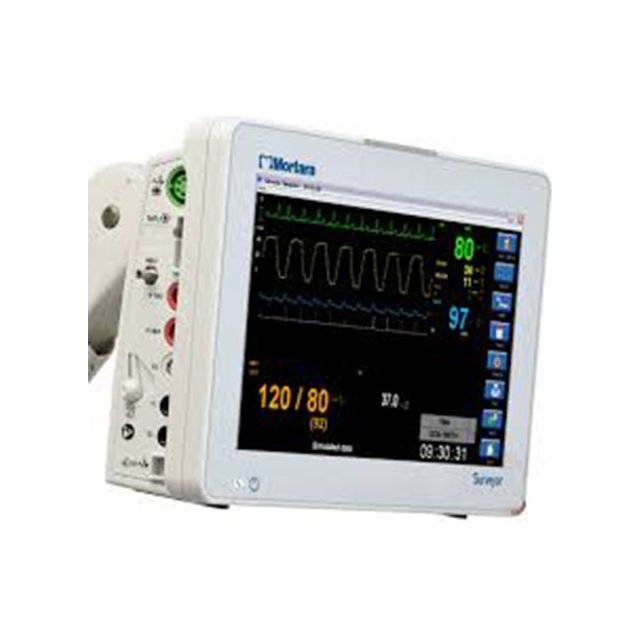 Refurbished Mortara Surveyor S12 Patient Monitor with Mortara SPO2 Technology and CO2, SUR12-PAA-XXAAX