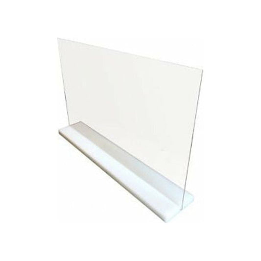 Stand for Acrylic Safety Barriers, Small, White