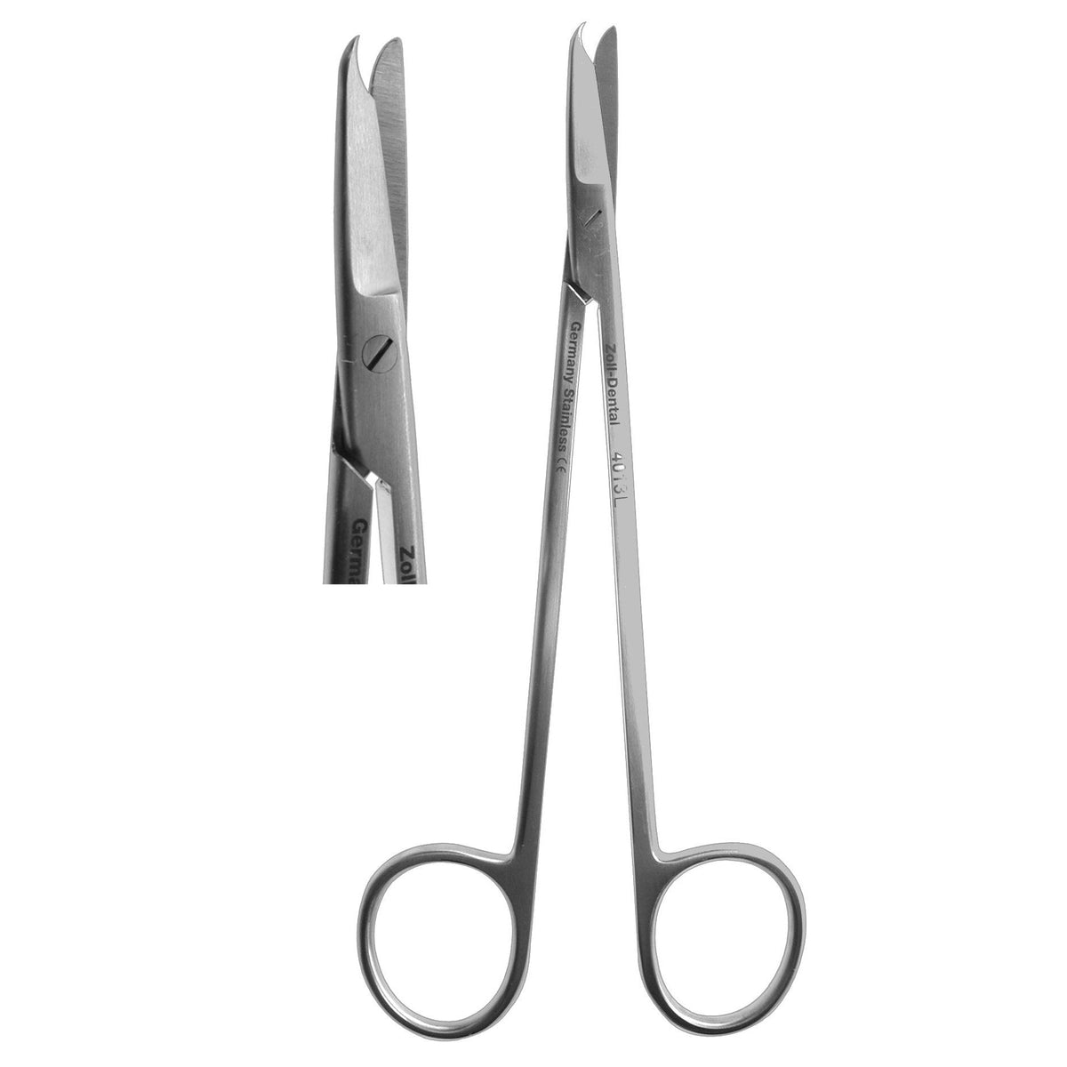 Suture Scissors, #13L (Notched) 16cm (Z-4013L)