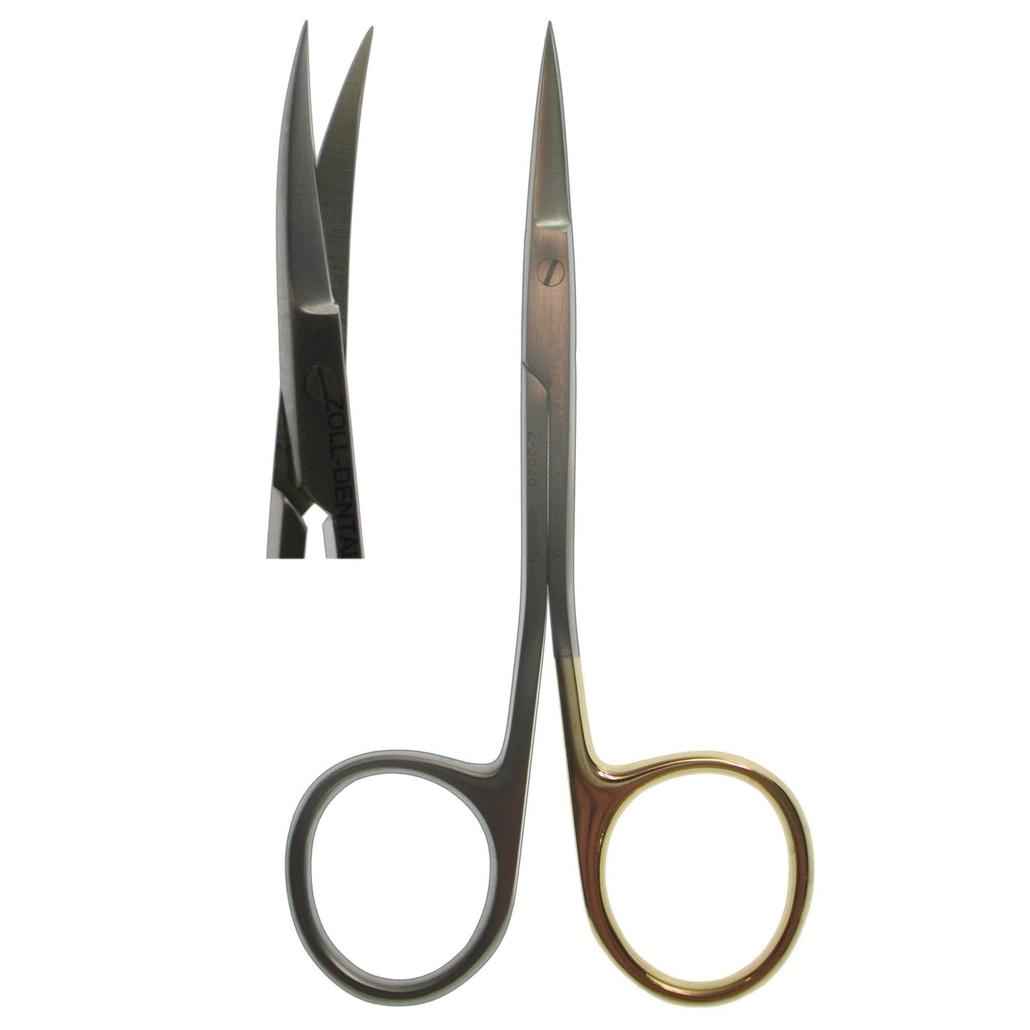 Scissors, Iris Curved Super-Cut Comfort Set Rings 11.5cm (Z-3529)
