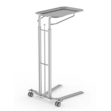 MRI-Mayo Stand, Dual Post, Thumb Operated, 19.125" X 12.625" Tray, MYO-3001-MRI