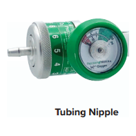 Precision Medical EasyDial Reg 870 Nut Style, 50 PSI, 25 l/min, Oxygen Regulator, 168725D