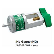 Precision Medical EasyDial Reg 870 Nut Style, 50 PSI, 25 l/min, Oxygen Regulator, 168725D