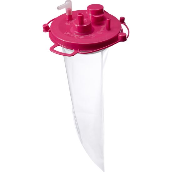 Bemis 3000CC Suction Liner, Pink Lid, 3004RBM N
