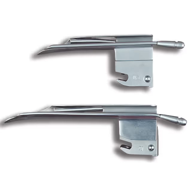Blade, Laryngoscope, Miller-Port with O2/ Suction Port Fiber Optic Laryngoscope Blades, GL-361