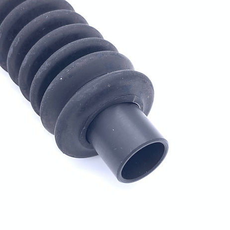 Connector, Flexible EPDM Corrugated Tubing, 15mmM x 15mmF, Delrin Ends, 00-435