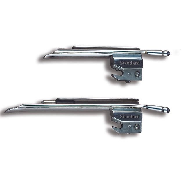 Blade, Laryngoscope, Conventional, Miller w/O2 Delivery Port, English Profile, Size 0 Newborn (75mm), 00-361-0