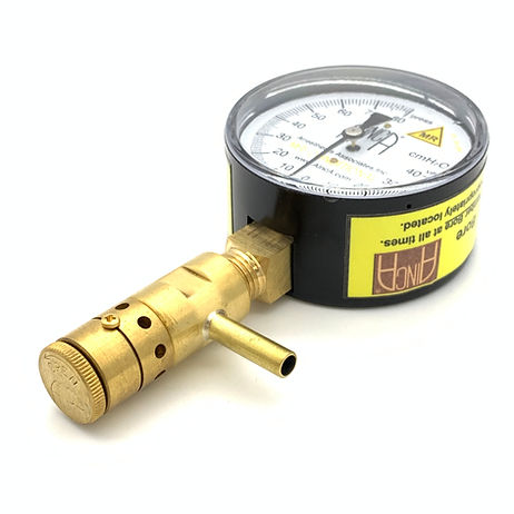 Pressure Manometer w/ APL Valve MRI Conditional, 00-274-MRI