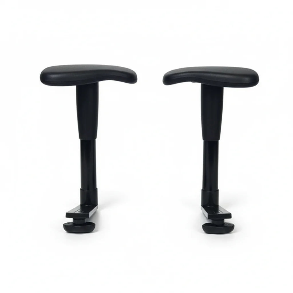 Crown Seating Adjustable Black Arms