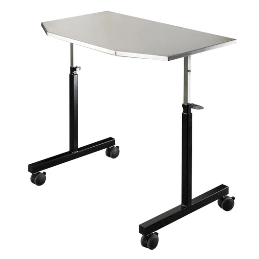 Surgery Table, Mobile Instrument Table, Stainless Steel Top, 75-7016
