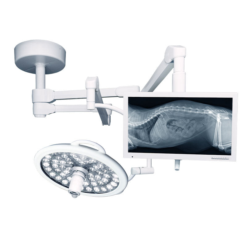 Medical Illumination System Two LED - DUO- One 130K Lux IL CR & One Monitor Arm (SD2CM1)