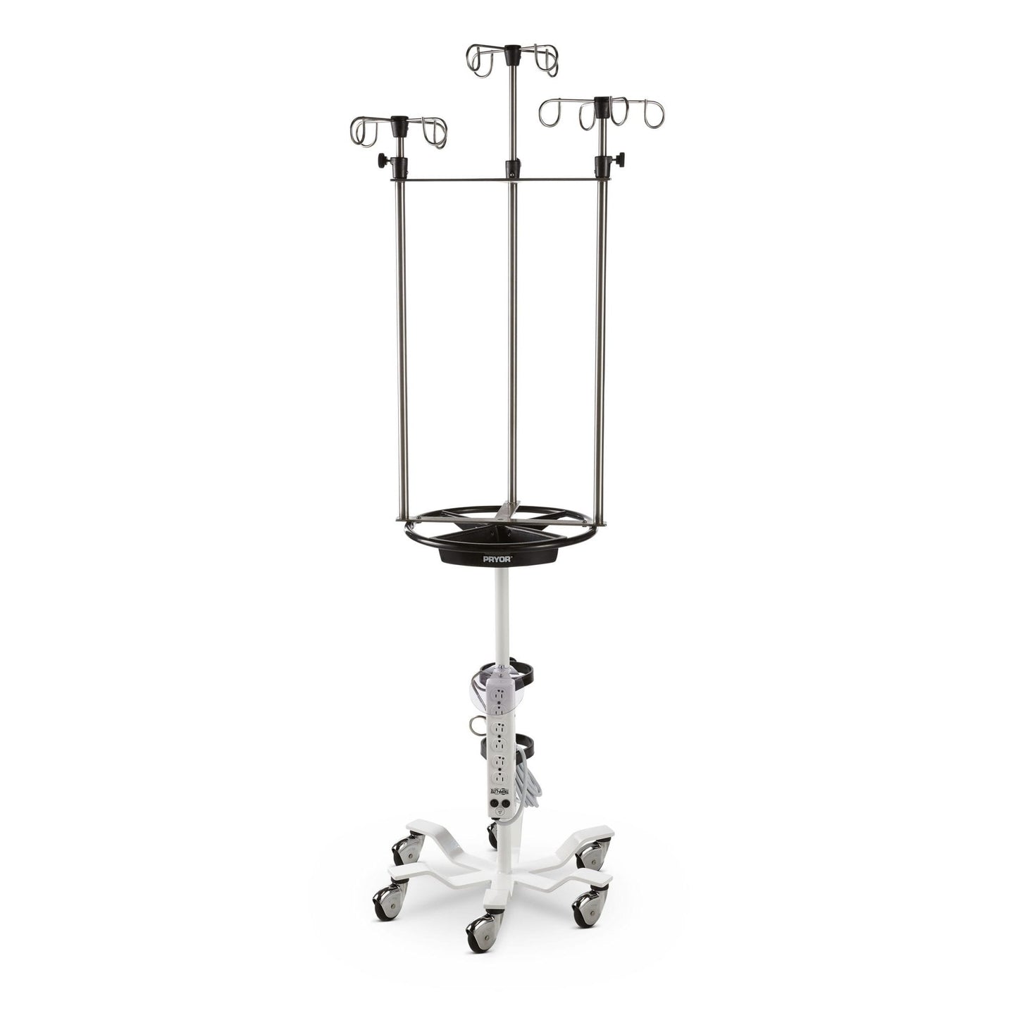 Pryor IV stand, 6-Legs, 25", 4-Hook Top, TRIPLE POLE, SW, 148