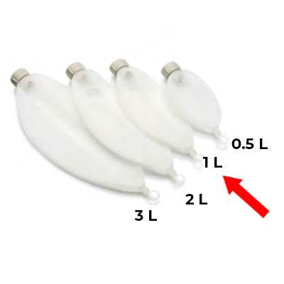 Mindray Silicon Breathing Bag, Reusable, 1L, 040-001857-00