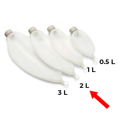 Mindray Silicon Breathing Bag, Reusable, 2L, 040-001858-00